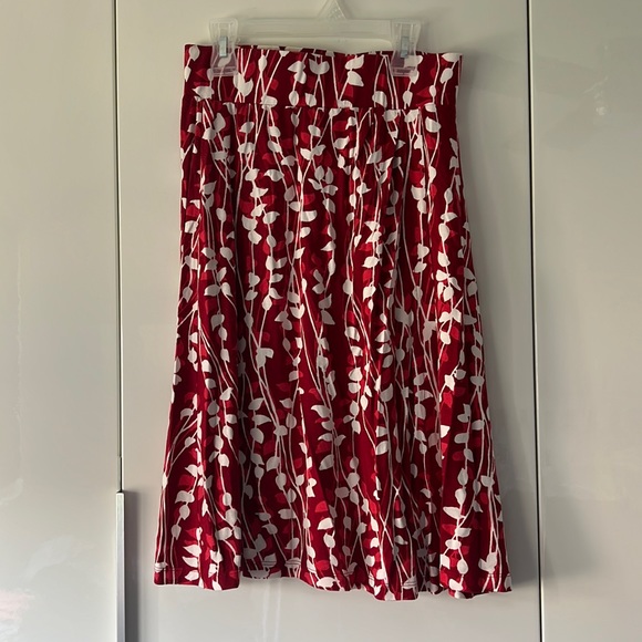 Mexx Red & White Floral Skirt - size S - Picture 1 of 8